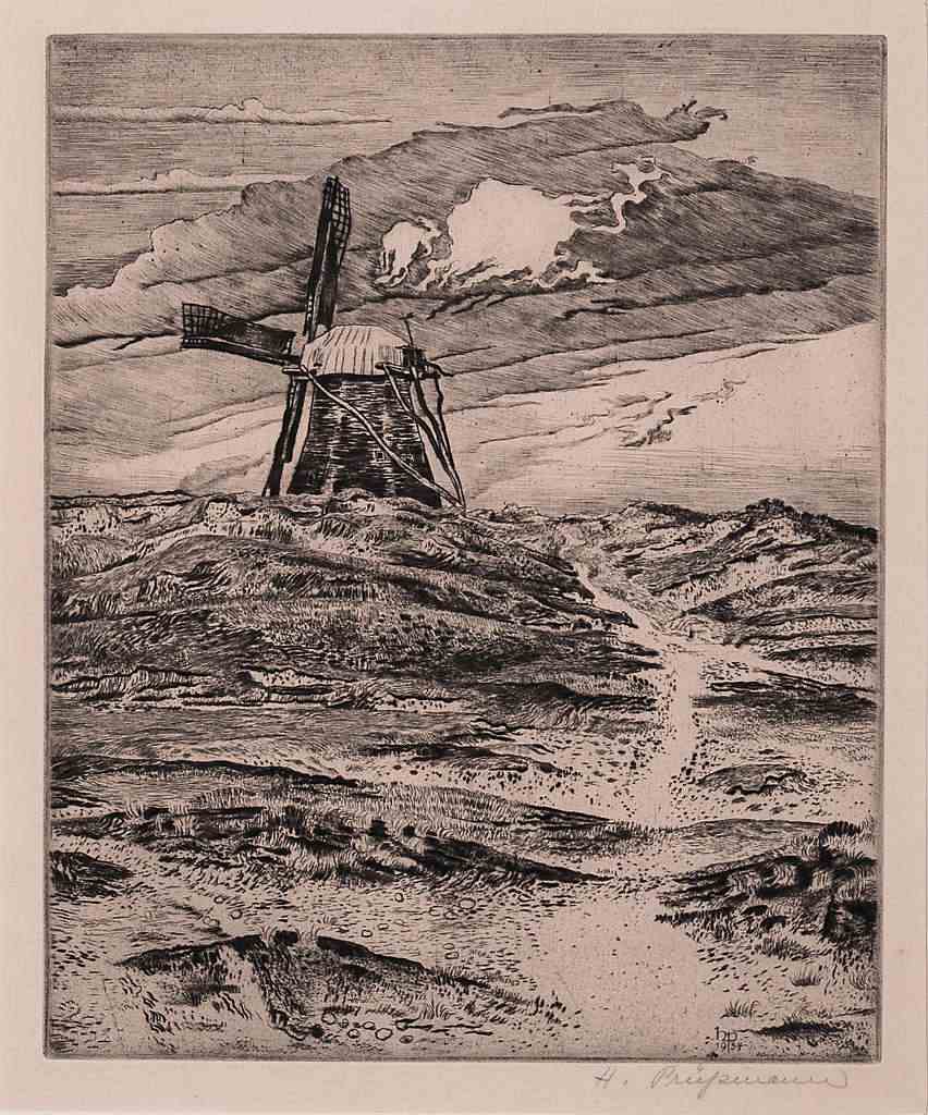 Windmühle in Börger
